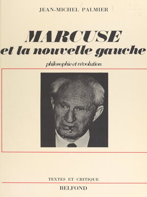 cover image of Herbert Marcuse et la nouvelle Gauche